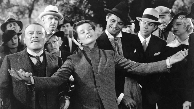Katharine Hepburn, Cary Grant, Edmund Gwenn