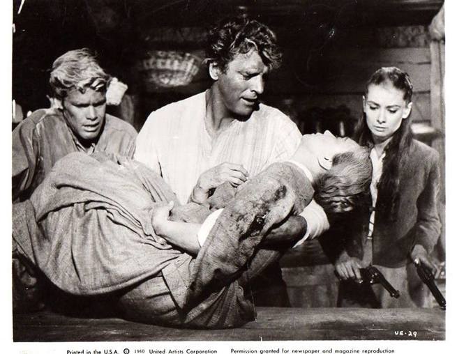 Burt Lancaster, Audrey Hepburn, Lillian Gish, Doug McClure