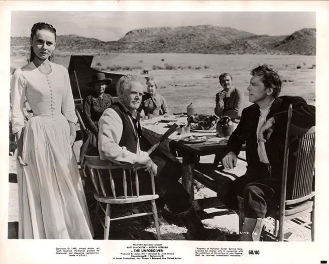 Burt Lancaster, Audrey Hepburn, Lillian Gish, Charles Bickford, June Walker