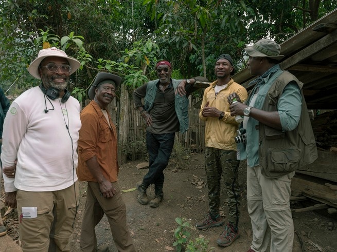 Delroy Lindo, Clarke Peters, Jonathan Majors, Norm Lewis, Spike Lee