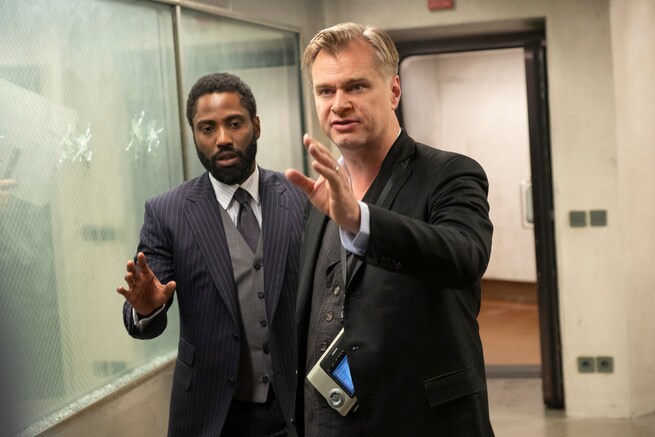 John David Washington, Christopher Nolan