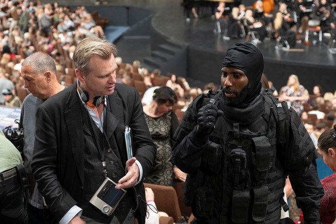 John David Washington, Christopher Nolan