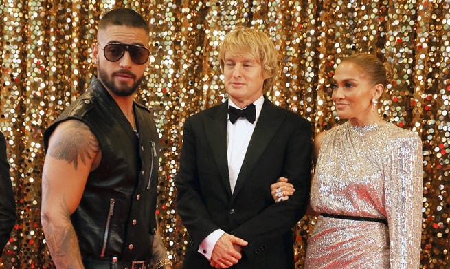 Jennifer Lopez, Owen Wilson, Maluma