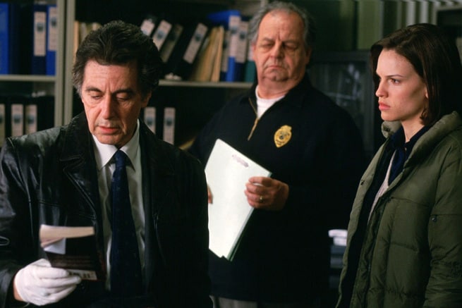 Al Pacino, Hilary Swank, Paul Dooley