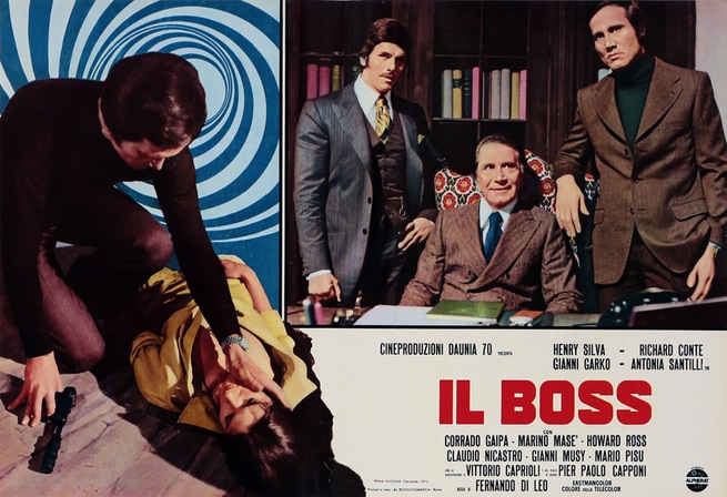 Henry Silva, Richard Conte, Gianni Garko