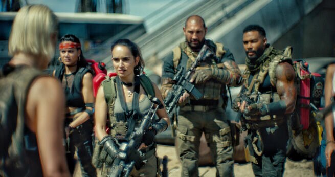 Nora Arnezeder, Ella Purnell, Dave Bautista, Omari Hardwick