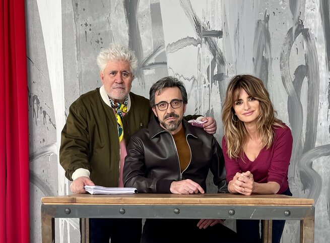 Israel Elejalde, Penélope Cruz, Pedro Almodóvar