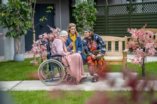 Rose Reid, Jedidiah Goodacre, Vanessa Redgrave