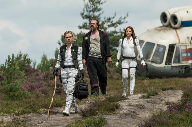 Scarlett Johansson, David Harbour, Florence Pugh