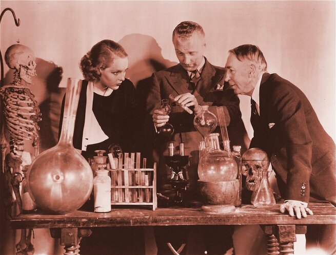 George Meeker, Sally Blane, Tully Marshall
