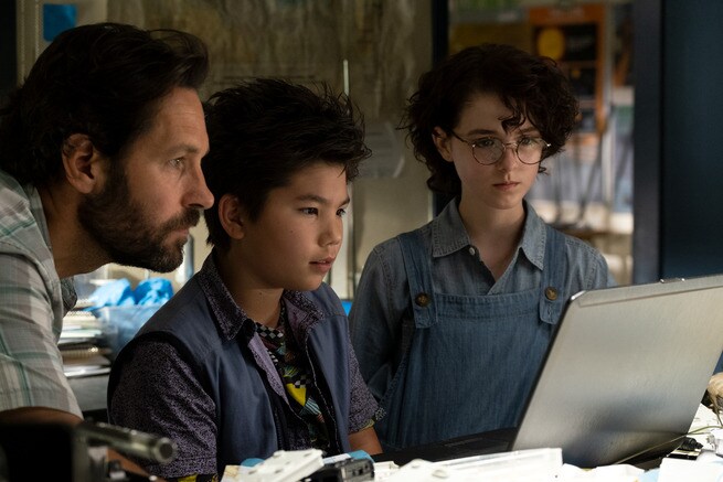 Paul Rudd, Mckenna Grace, Logan Kim