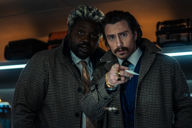 Aaron Taylor-Johnson, Brian Tyree Henry