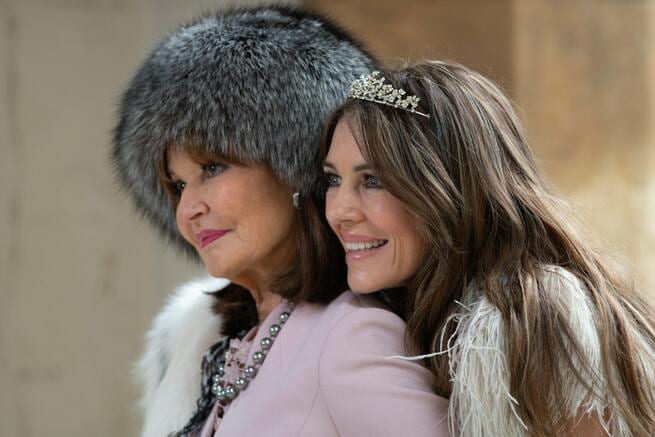 Elizabeth Hurley, Stephanie Beacham