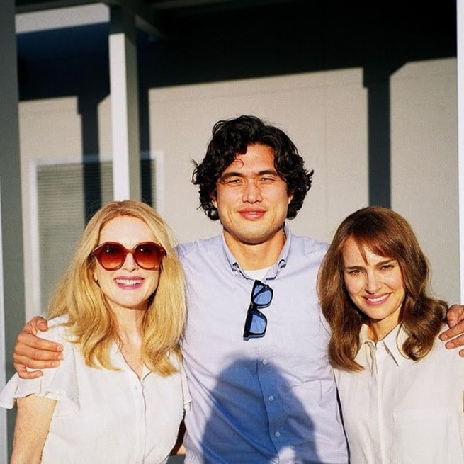 Natalie Portman, Julianne Moore, Charles Melton