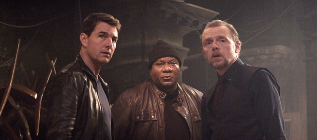 Tom Cruise, Ving Rhames, Simon Pegg