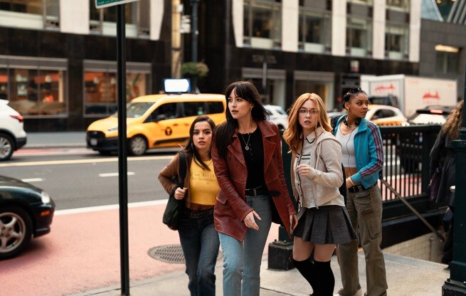 Isabela Merced, Dakota Johnson, Sydney Sweeney, Celeste O'Connor