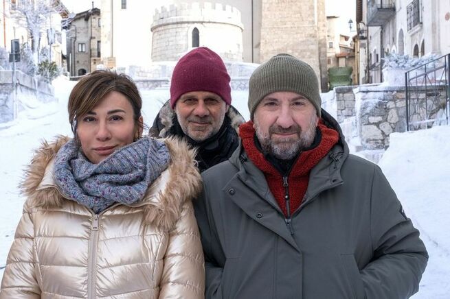 Antonio Albanese, Virginia Raffaele, Riccardo Milani