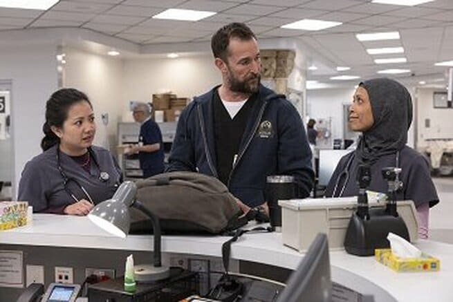 Noah Wyle, Kristin Villanueva