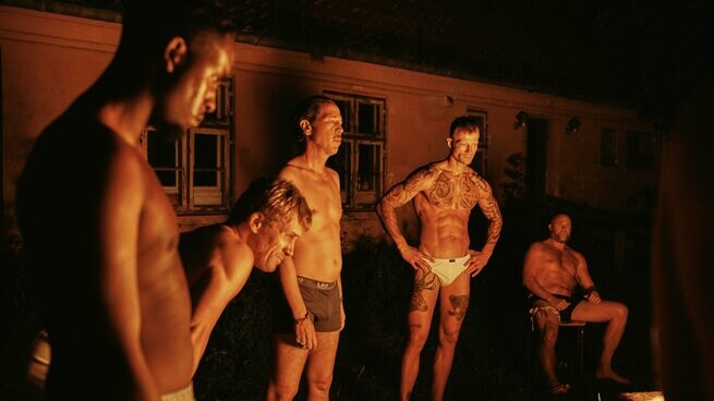 Reda Kateb, Gustav Dyekjær Giese, Christopher Wagelin
