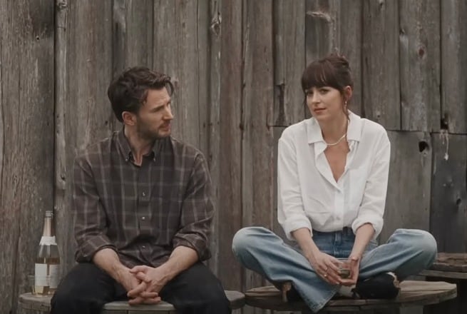 Chris Evans, Dakota Johnson