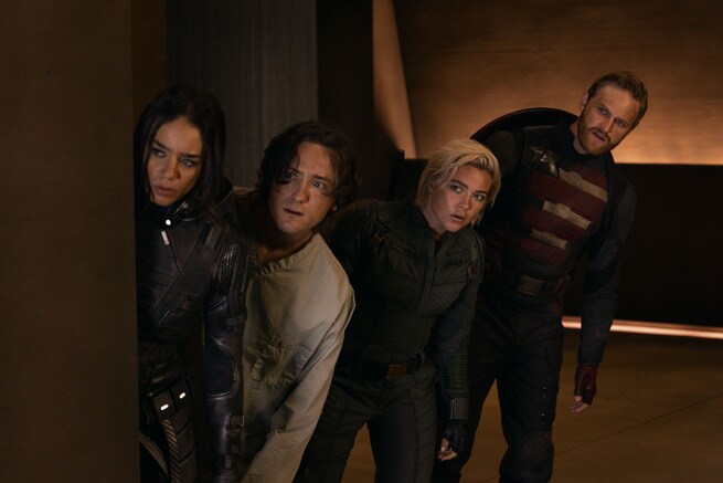 Hannah John-Kamen, Lewis Pullman, Florence Pugh, Wyatt Russell