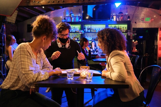 Monique Sypkens, Sam Fichtner, Elizabeth Arija