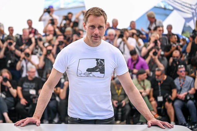 Alexander Skarsgård al Festival di Cannes 2025