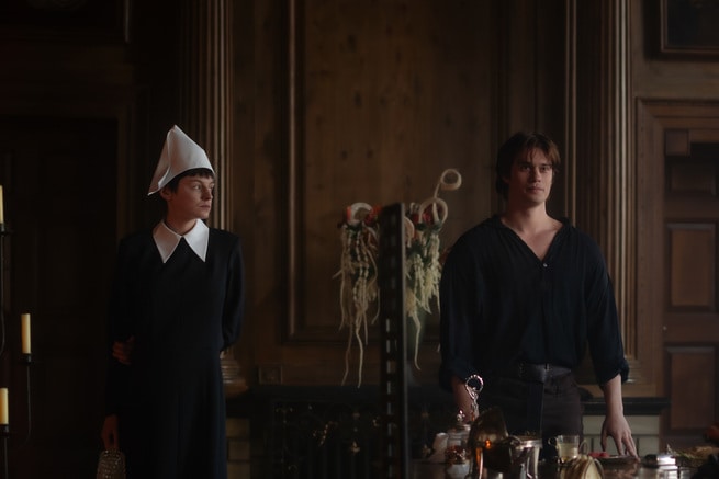 Emma Corrin, Nicholas Galitzine