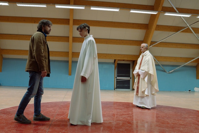 Michele Riondino, Giulio Feltri, Roberto Citran