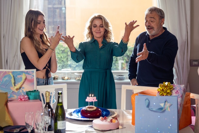 Eleonora Gaggero, Claudia Gerini, Claudio Amendola