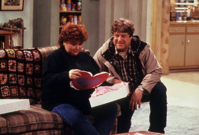 John Goodman, Roseanne Barr