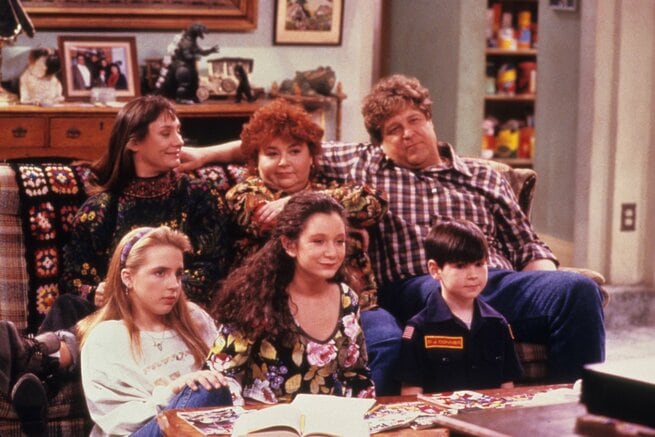 John Goodman, Roseanne Barr