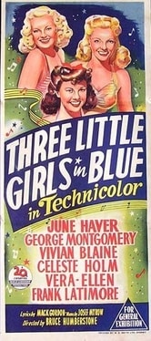 Tre ragazze in blu
