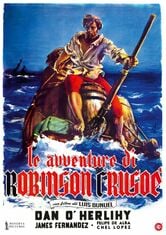 locandina Le avventure di Robinson Crusoe