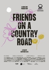 Friends on a Country Road