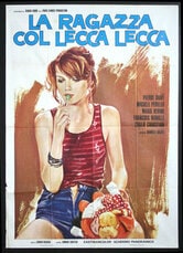 La ragazza col lecca lecca