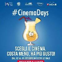 #Cinemadays 12-15 ottobre 2015