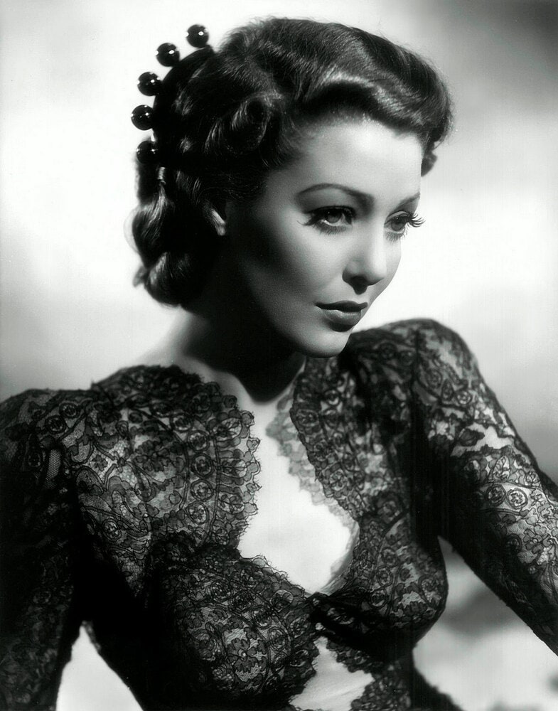 Foto ritratto di Loretta Young