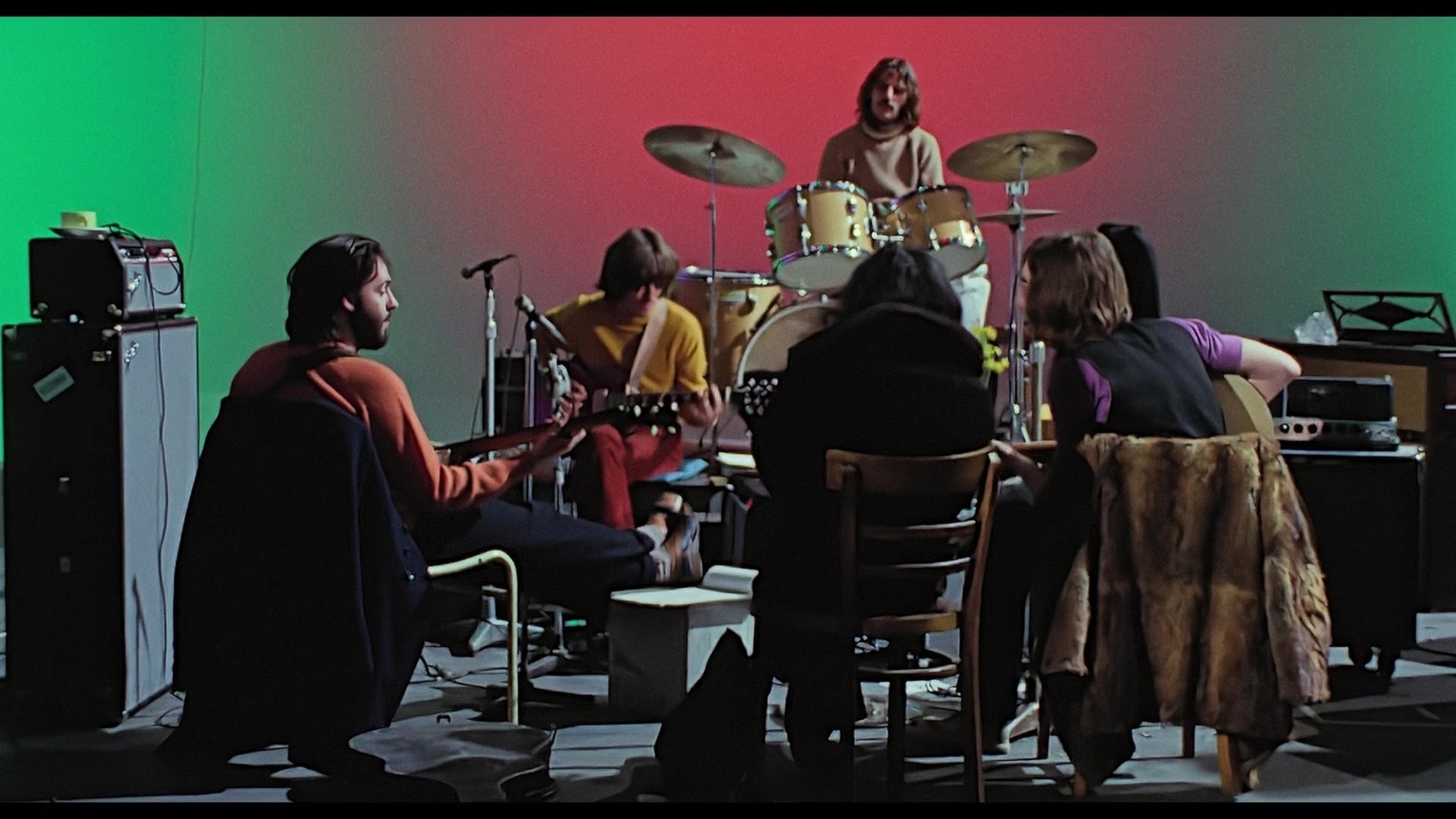 Foto di scena di The Beatles - Get Back di Peter Jackson