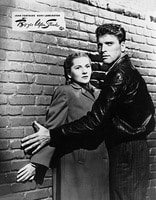 insieme a Burt Lancaster in Per te ho ucciso (1948)