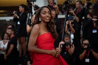 Ayo Edebiri sul red carpet di After the Hunt - Foto: Giorgia Carena / Film Tv