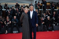 Dominique Lemonnier e Alexandre Desplat sul red carpet di Frankenstein - Foto: Giorgia Carena / Film Tv