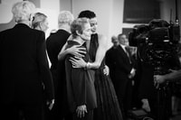 Indya Moore e Charlotte Rampling sul red carpet di Father, Mother, Sister, Brother - Foto: Giorgia Carena / Film Tv