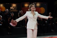 Edwige Fenech sul red carpet di Il maestro - Foto: Giorgia Carena / Film Tv