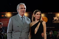 Andrea Di Stefano e Pauline Jacquard sul red carpet di Il maestro - Foto: Giorgia Carena / Film Tv