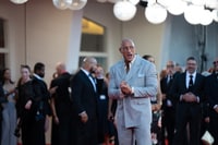 Dwayne Johnson sul red carpet di The Smashing Machine - Foto: Giorgia Carena / Film Tv