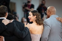 Il cast sul red carpet di The Smashing Machine - Foto: Giorgia Carena / Film Tv