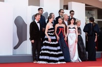 Scott Handy, Christopher Abbott, Thomasin McKenzie, Tim Blake Nelson, Amanda Seyfried, David Cale, Lewis Pullman, Jamie Bogyo, Viola Prettejohn, Maria Sand and Stacy Martin