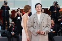 Edoardo Sorgente e Gaja Masciale sul red carpet di Duse - Foto: Giorgia Carena / Film Tv
