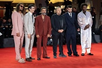 Il cast sul red carpet di in The Hand of Dante - Foto: Giorgia Carena / Film Tv